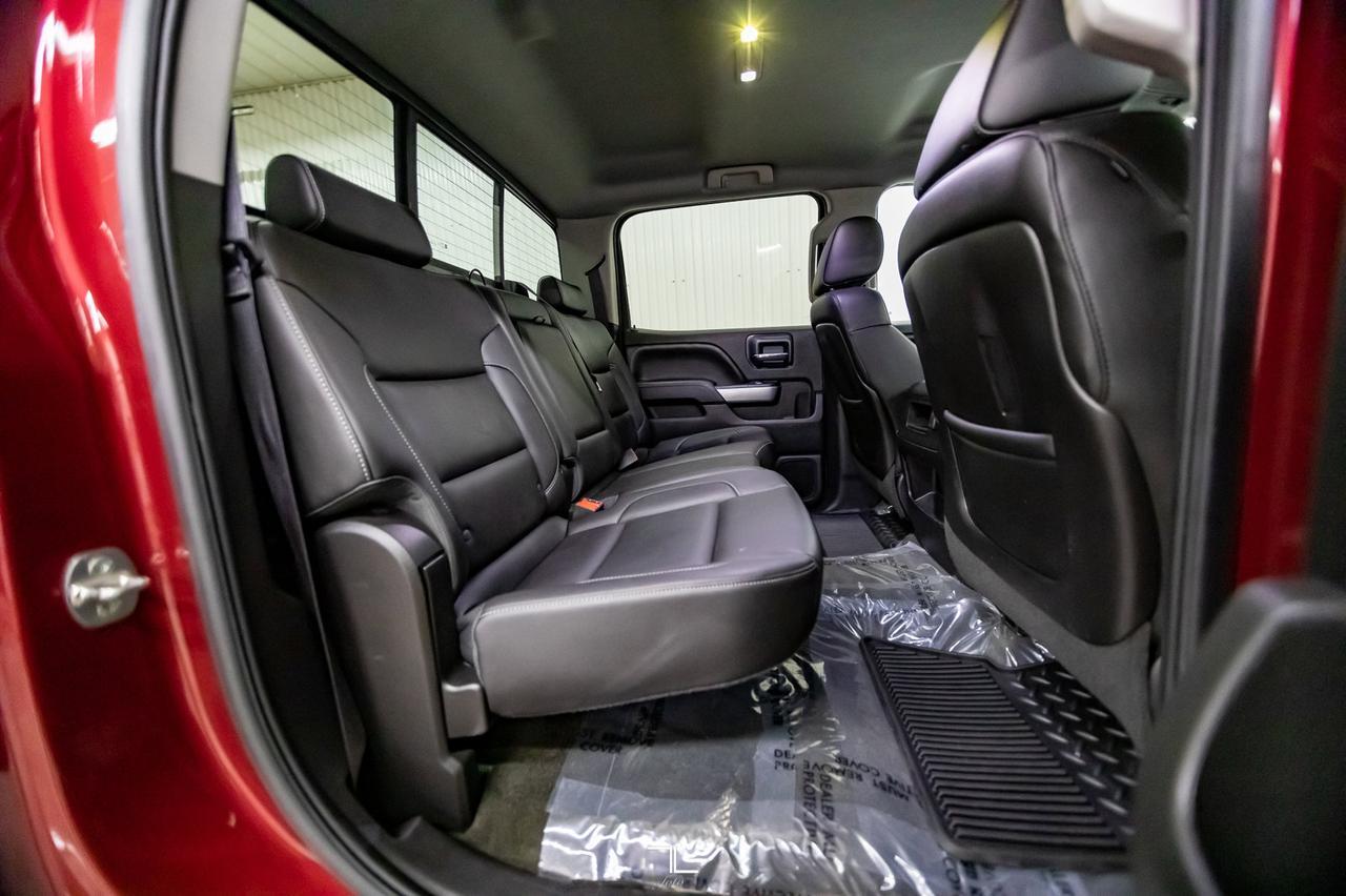 2015 Chevrolet Silverado 1500 4x4 Crew Cab LTZ Z71 Longbox Leather Nav BCam Red Deer AB