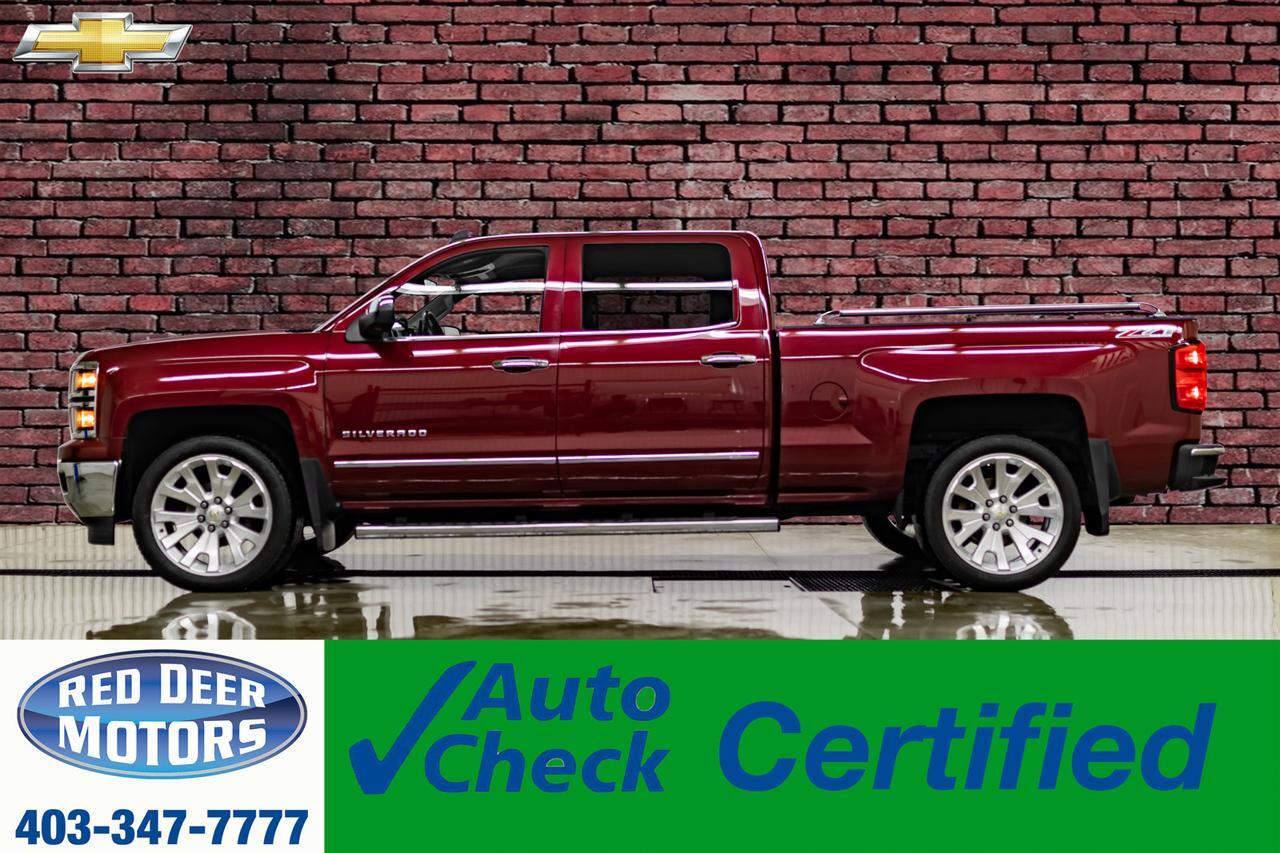 2015 Chevrolet Silverado 1500 4x4 Crew Cab LTZ Z71 Longbox Leather Nav BCam