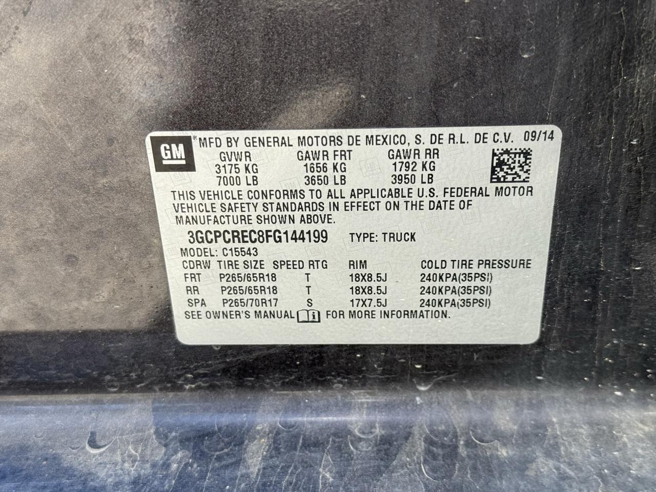 2015 Chevrolet Silverado 1500 LT Crestwood KY