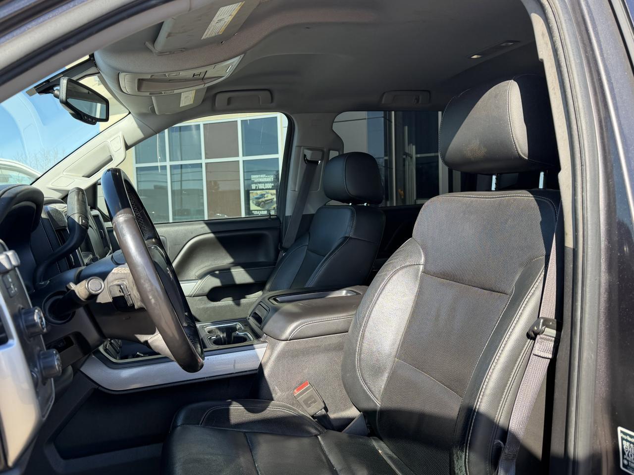 2015 Chevrolet Silverado 1500 LTZ Crew Cab 4x4 | V8 | Leather | Heated Seats | NAV | Remote Start | Rearview Camera | Bluetooth Redwater AB