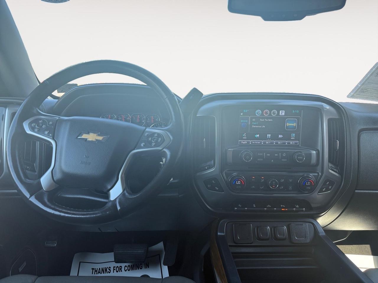 2015 Chevrolet Silverado 1500 LTZ, HEATED/VENTILATED SEATS, BOSE SPEAKERS, BLUETOOTH, WIFI, POWER FOLDING MIRRORS, POWER/HEATED MIRRORS, POWER SLIDING REAR WINDOW, REMOTE KEYLESS ENTRY, CLEAN CARFAX!