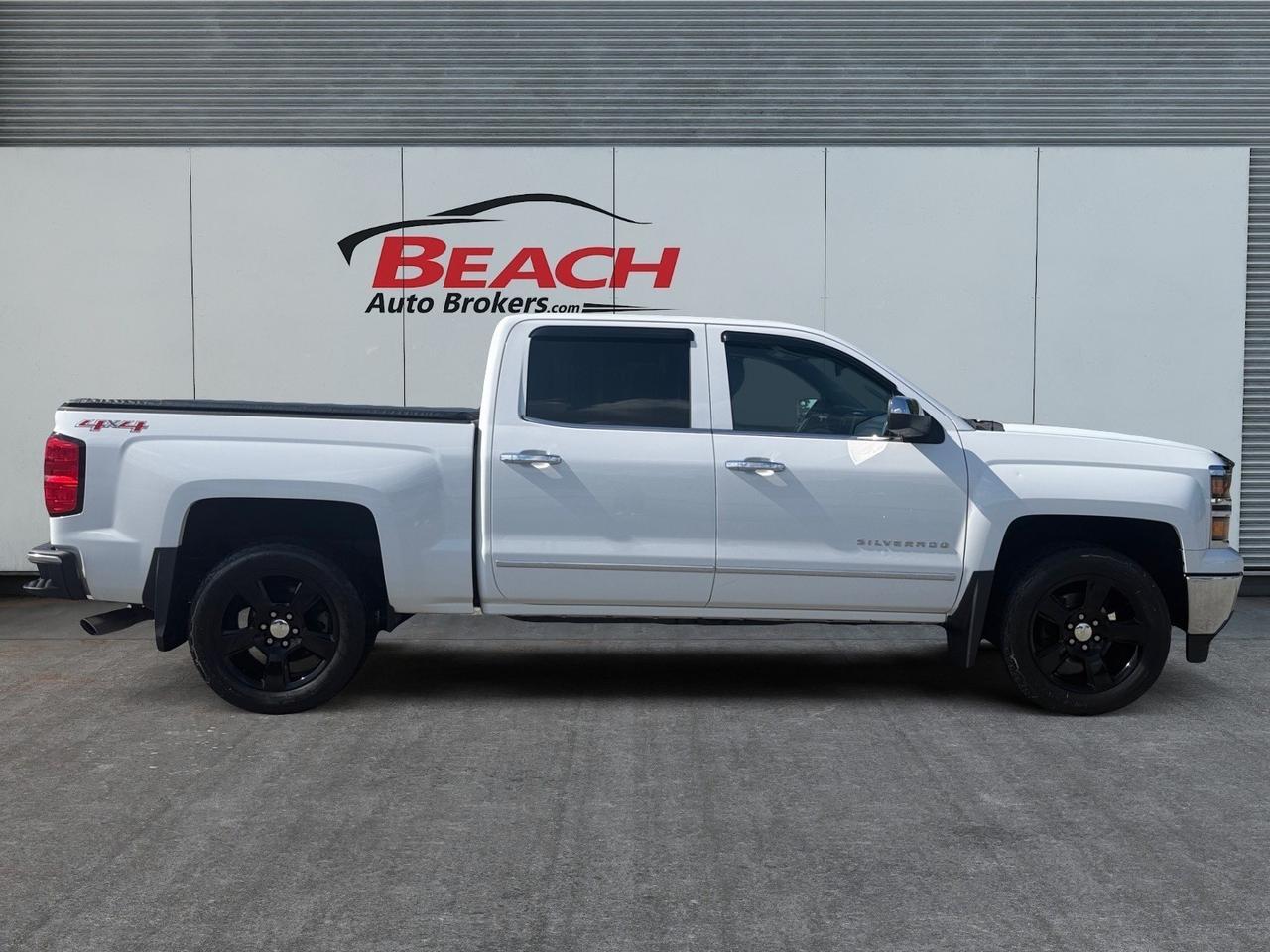 2015 Chevrolet Silverado 1500 LTZ, HEATED/VENTILATED SEATS, BOSE SPEAKERS, BLUETOOTH, WIFI, POWER FOLDING MIRRORS, POWER/HEATED MIRRORS, POWER SLIDING REAR WINDOW, REMOTE KEYLESS ENTRY, CLEAN CARFAX! Norfolk VA