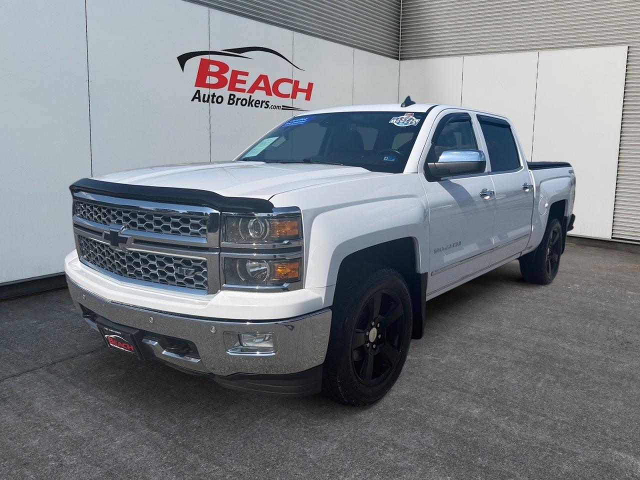 2015 Chevrolet Silverado 1500 LTZ, HEATED/VENTILATED SEATS, BOSE SPEAKERS, BLUETOOTH, WIFI, POWER FOLDING MIRRORS, POWER/HEATED MIRRORS, POWER SLIDING REAR WINDOW, REMOTE KEYLESS ENTRY, CLEAN CARFAX!