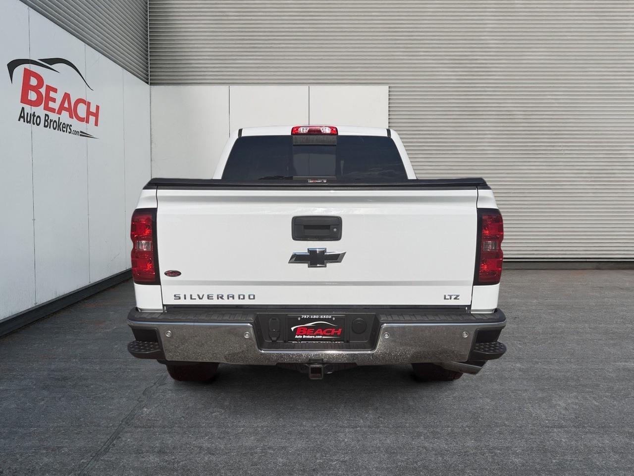 2015 Chevrolet Silverado 1500 LTZ, HEATED/VENTILATED SEATS, BOSE SPEAKERS, BLUETOOTH, WIFI, POWER FOLDING MIRRORS, POWER/HEATED MIRRORS, POWER SLIDING REAR WINDOW, REMOTE KEYLESS ENTRY, CLEAN CARFAX! Norfolk VA