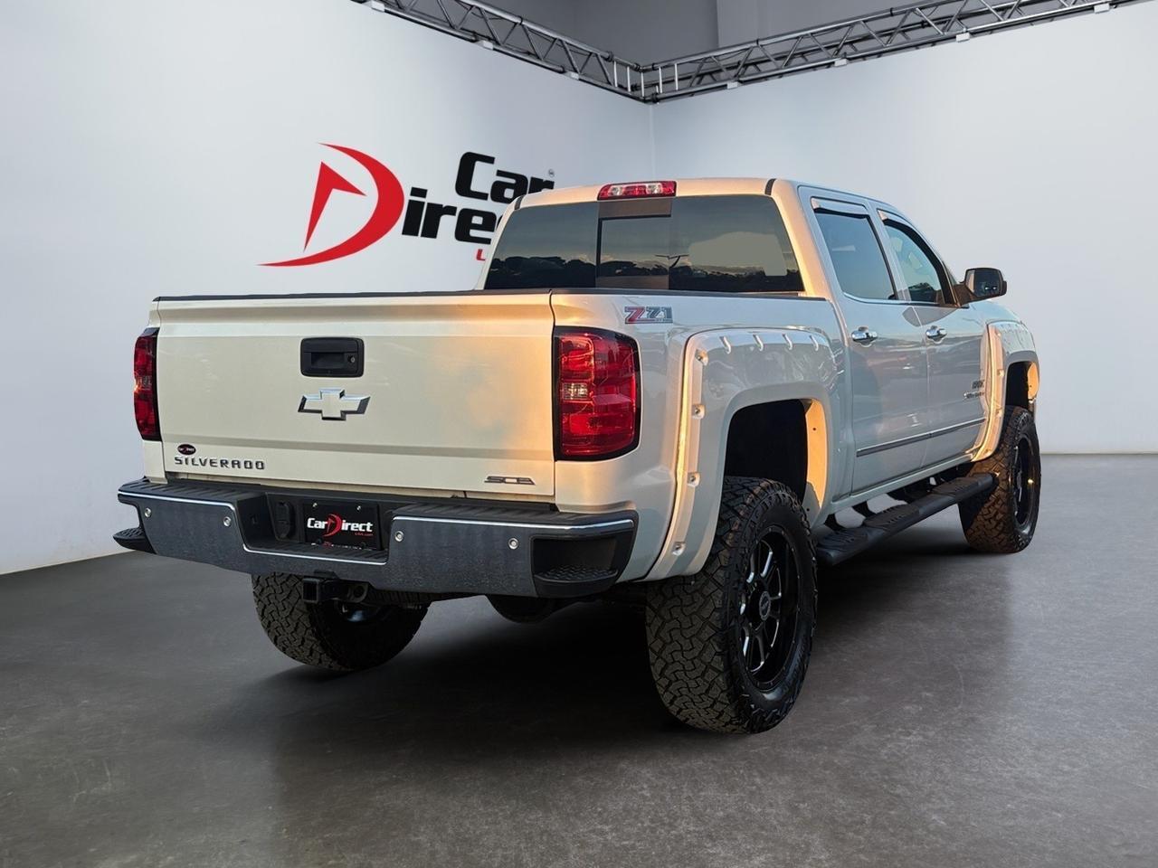 2015 Chevrolet Silverado 1500 LTZ, LIFTED, RUNNING BOARDS, TOW PACKAGE, REMOTE START, POWER REAR SLIDING WINDOW, HEATED SEATS, NAVIGATION, POWER REAR SLIDING WINDOW, LOW MILES, PERFECT TRUCK FOR YOU! Virginia Beach VA