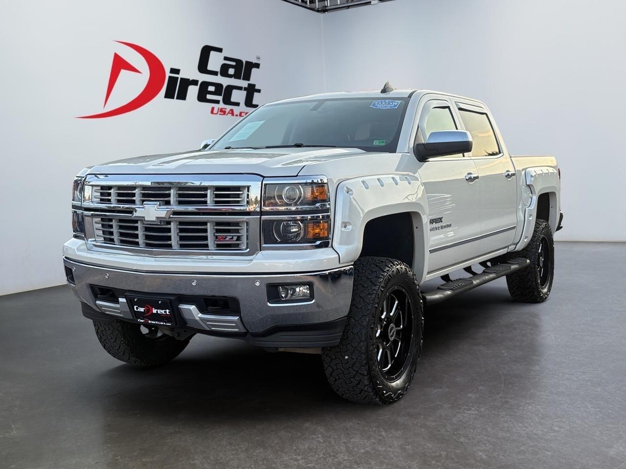 2015 Chevrolet Silverado 1500 LTZ, LIFTED, RUNNING BOARDS, TOW PACKAGE, REMOTE START, POWER REAR SLIDING WINDOW, HEATED SEATS, NAVIGATION, POWER REAR SLIDING WINDOW, LOW MILES, PERFECT TRUCK FOR YOU! Virginia Beach VA
