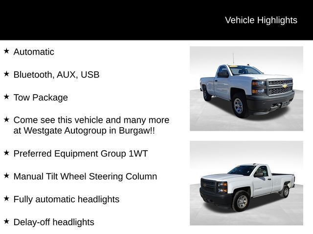 2015 Chevrolet Silverado 1500 WT Raleigh NC