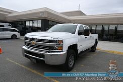 2015_Chevrolet_Silverado 2500HD_/ 4X4 / Crew Cab / Duramax / Power Driver's Seat / Power Windows, Locks & Mirrors / Bluetooth / Cruise Control / Running Boards / Block Heater / Bed Liner / Tow Pkg / Only 59K Miles / 1-Owner_ Anchorage AK