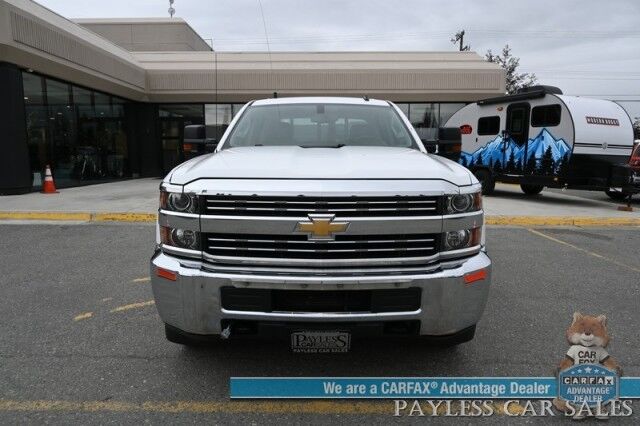 2015 Chevrolet Silverado 2500HD / 4X4 / Crew Cab / Duramax / Power Driver's Seat / Power Windows, Locks & Mirrors / Bluetooth / Cruise Control / Running Boards / Block Heater / Bed Liner / Tow Pkg / Only 59K Miles / 1-Owner Anchorage AK