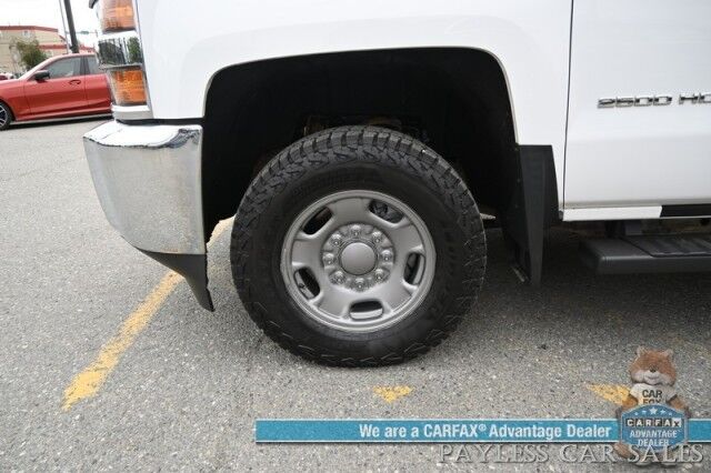2015 Chevrolet Silverado 2500HD / 4X4 / Crew Cab / Duramax / Power Driver's Seat / Power Windows, Locks & Mirrors / Bluetooth / Cruise Control / Running Boards / Block Heater / Bed Liner / Tow Pkg / Only 59K Miles / 1-Owner Anchorage AK