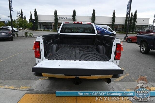 2015 Chevrolet Silverado 2500HD / 4X4 / Crew Cab / Duramax / Power Driver's Seat / Power Windows, Locks & Mirrors / Bluetooth / Cruise Control / Running Boards / Block Heater / Bed Liner / Tow Pkg / Only 59K Miles / 1-Owner Anchorage AK