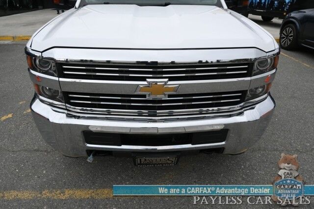 2015 Chevrolet Silverado 2500HD / 4X4 / Crew Cab / Duramax / Power Driver's Seat / Power Windows, Locks & Mirrors / Bluetooth / Cruise Control / Running Boards / Block Heater / Bed Liner / Tow Pkg / Only 59K Miles / 1-Owner Anchorage AK