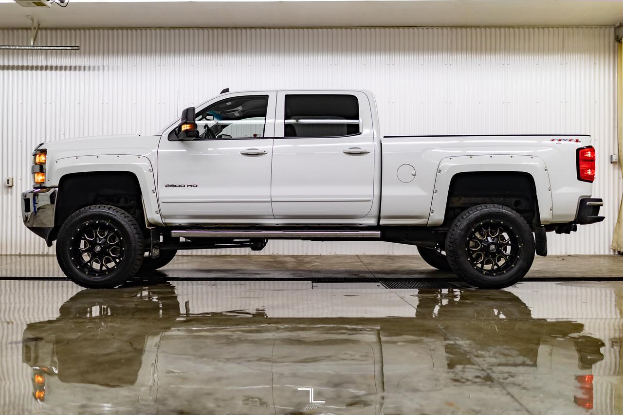 2015 Chevrolet Silverado 2500HD 4x4 Crew Cab LT 6&quot; Lift Wheels BCam Red Deer AB