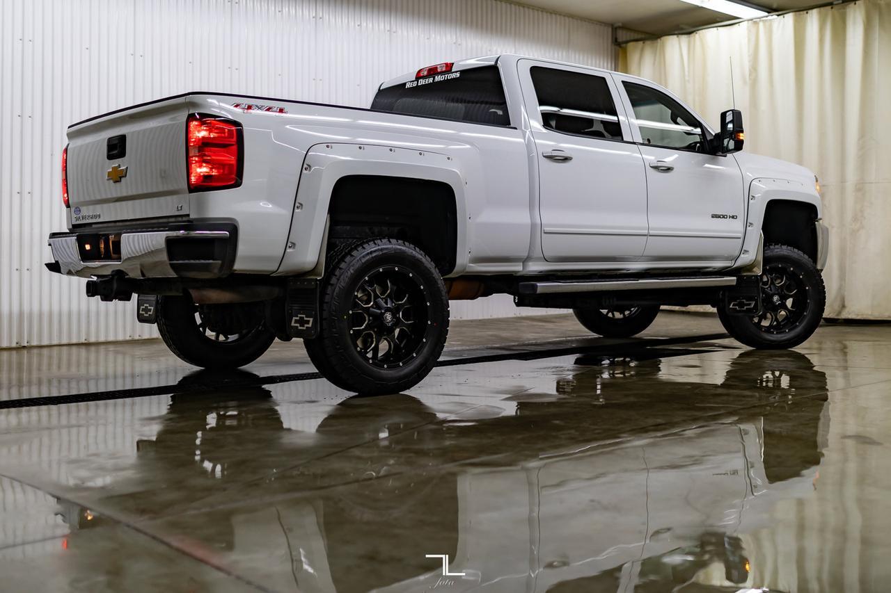 2015 Chevrolet Silverado 2500HD 4x4 Crew Cab LT 6" Lift Wheels BCam Red Deer AB