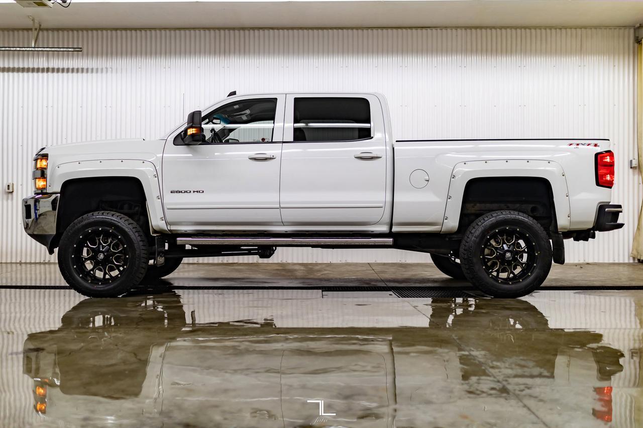 2015 Chevrolet Silverado 2500HD 4x4 Crew Cab LT 6" Lift Wheels BCam Red Deer AB