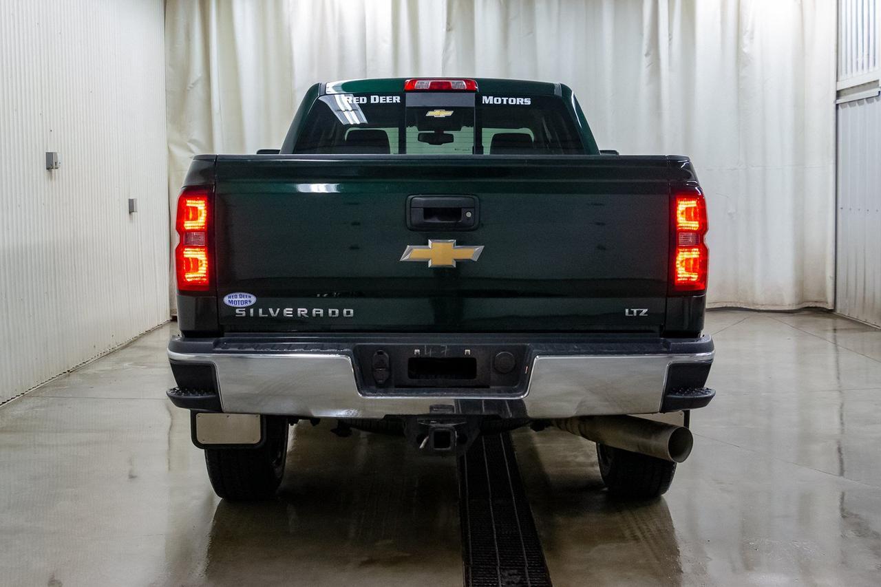 2015 Chevrolet Silverado 2500HD 4x4 Crew Cab LTZ Diesel Leather BCam Red Deer AB