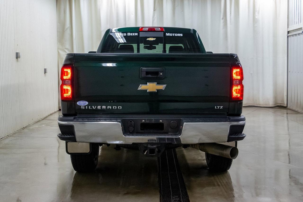 2015 Chevrolet Silverado 2500HD 4x4 Crew Cab LTZ Diesel Leather BCam Red Deer AB