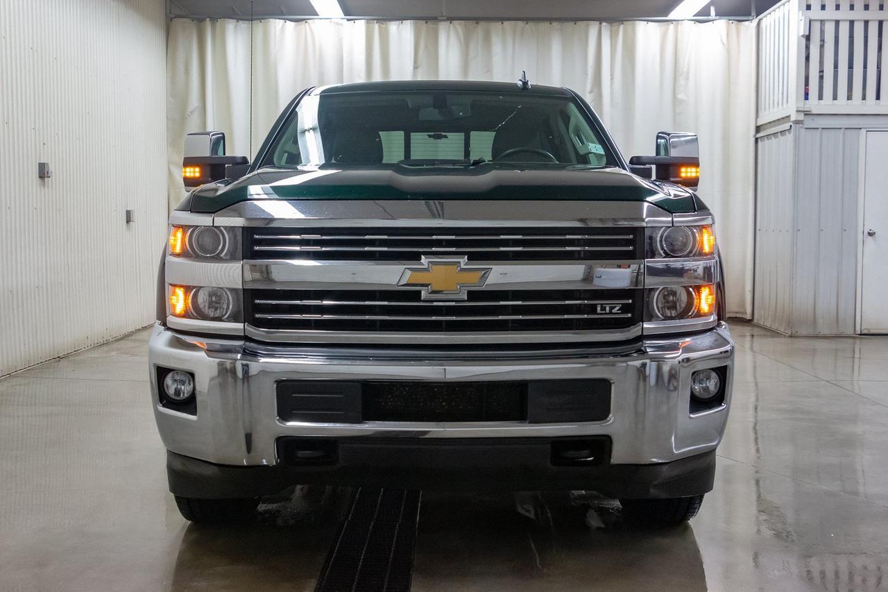 2015 Chevrolet Silverado 2500HD 4x4 Crew Cab LTZ Diesel Leather BCam Red Deer AB