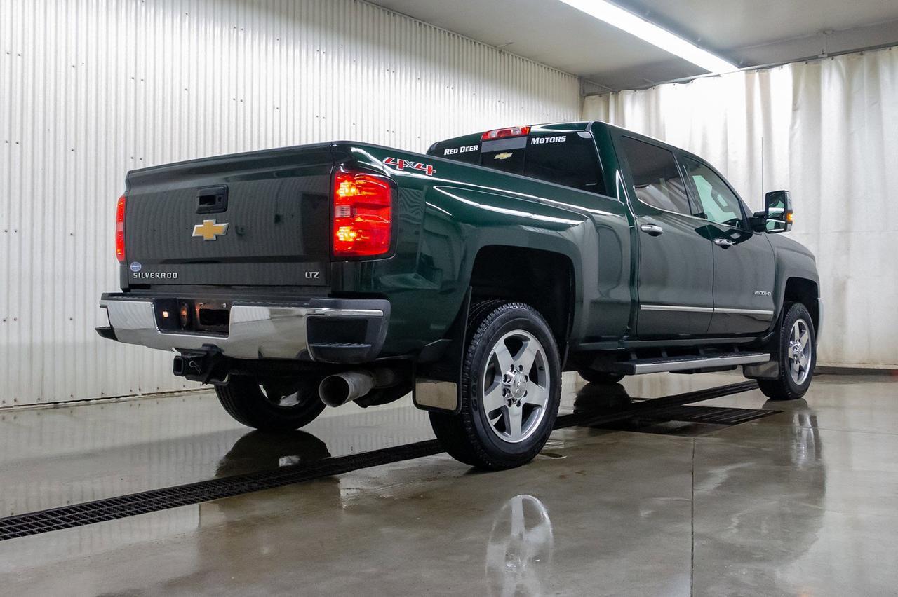 2015 Chevrolet Silverado 2500HD 4x4 Crew Cab LTZ Diesel Leather BCam Red Deer AB
