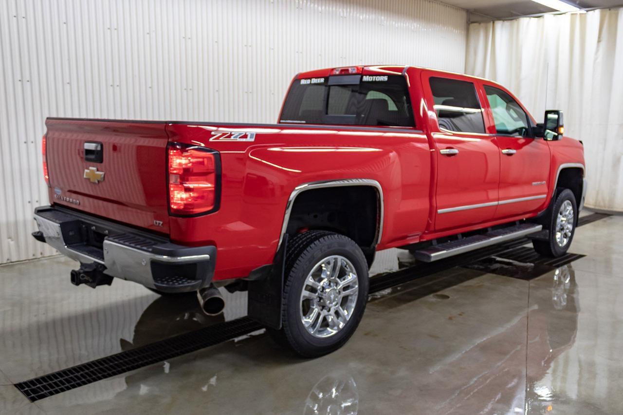 2015 Chevrolet Silverado 2500HD 4x4 Crew Cab LTZ Z71 Diesel Red Deer AB