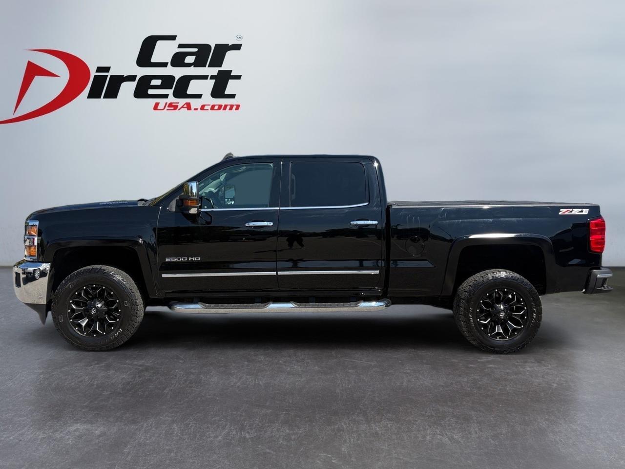 2015 Chevrolet Silverado 2500HD Built After Aug 14 LTZ, RUNNING BOARDS, TOW PACKAGE, SUNROOF, BED LINER, HEATED & VENITLATED SEATS, NAVIGATION, CUSTOM FUEL WHEELS, LOW MILEAGE, ONLY 1 OWNER, CLEAN CARFAX, COME TEST DRIVE THIS TRUCK TODAY! Virginia Beach VA