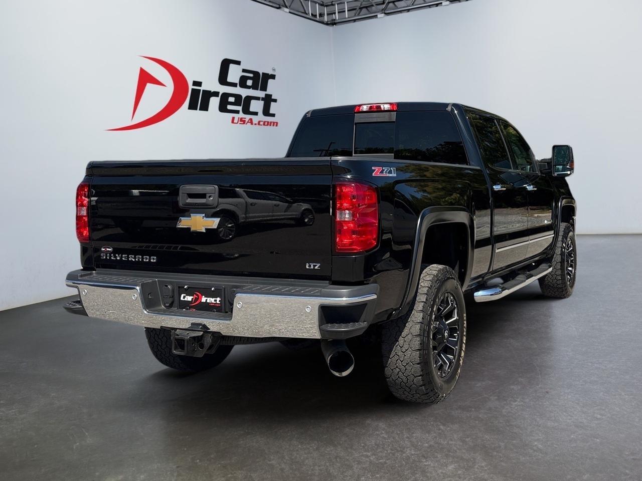 2015 Chevrolet Silverado 2500HD Built After Aug 14 LTZ, RUNNING BOARDS, TOW PACKAGE, SUNROOF, BED LINER, HEATED & VENITLATED SEATS, NAVIGATION, CUSTOM FUEL WHEELS, LOW MILEAGE, ONLY 1 OWNER, CLEAN CARFAX, COME TEST DRIVE THIS TRUCK TODAY! Virginia Beach VA