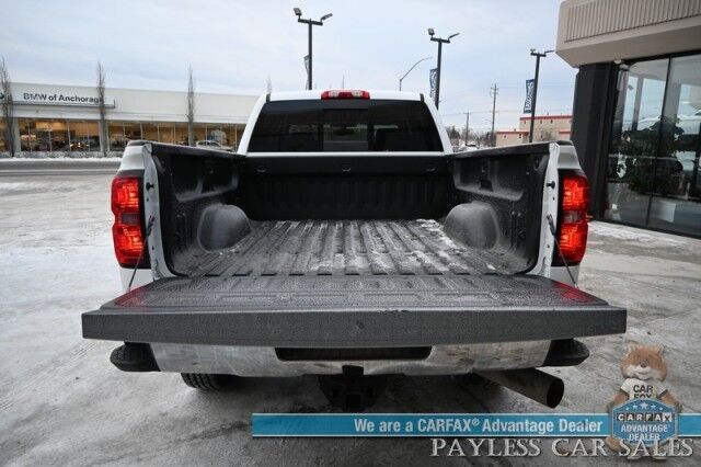 2015 Chevrolet Silverado 2500HD LT / 4X4 / Crew Cab / AutoStart / 6.6L Duramax Diesel / Power & Heated Cloth Seats / Bluetooth / Backup Camera / Cruise Control / Keyless Entry / Bed Liner / Block Heater / Tow Pkg / Only 44K Miles / 1-Owner Anchorage AK