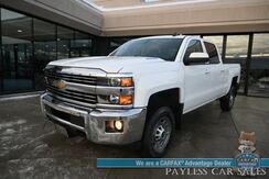 2015_Chevrolet_Silverado 2500HD_LT / 4X4 / Crew Cab / AutoStart / 6.6L Duramax Diesel / Power & Heated Cloth Seats / Bluetooth / Backup Camera / Cruise Control / Keyless Entry / Bed Liner / Block Heater / Tow Pkg / Only 44K Miles / 1-Owner_ Anchorage AK