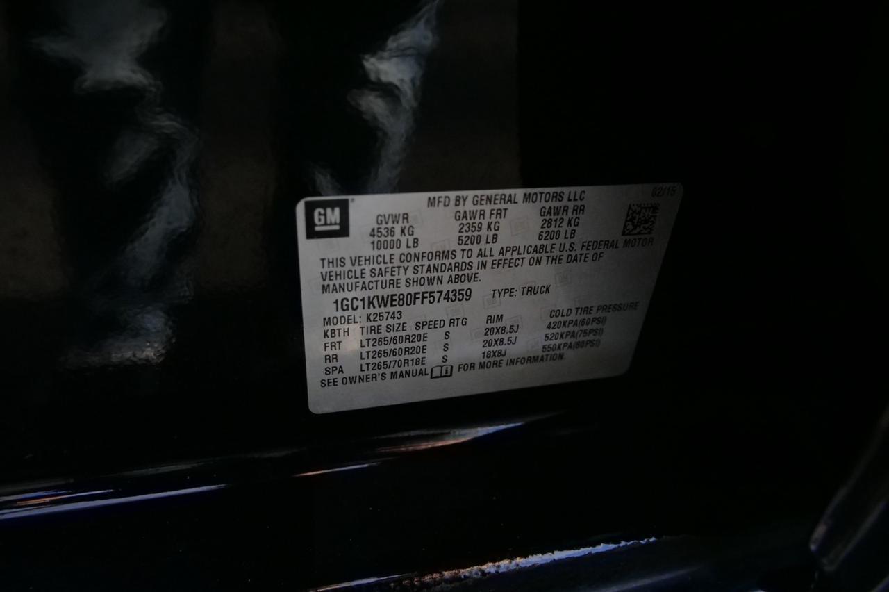 2015 Chevrolet Silverado 2500HD LTZ 4X4 / Duramax Plus Package / Cooled Seats! Lincolnton NC