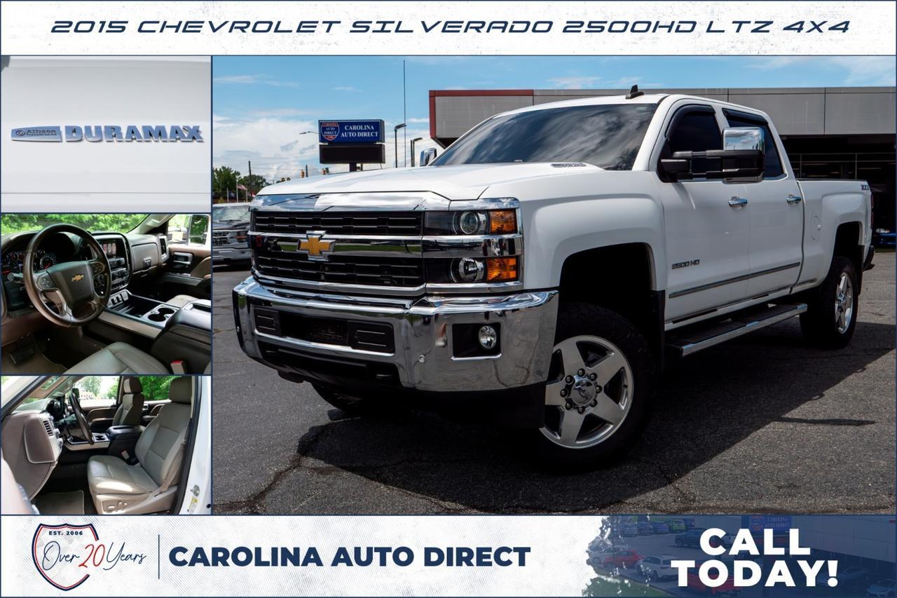 2015 Chevrolet Silverado 2500HD LTZ 4X4 / Plus Package / 6.6L Turbo Diesel!