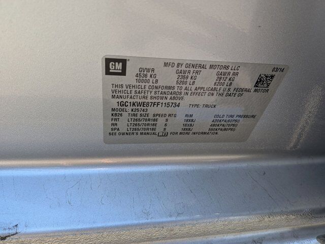 2015 Chevrolet Silverado 2500HD LTZ Roseville CA