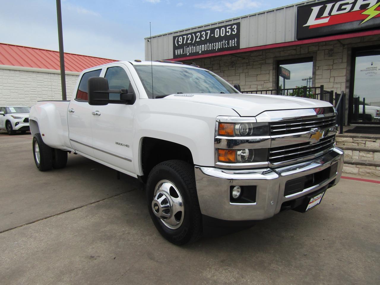 2015 Chevrolet Silverado 3500HD 2WD Crew Cab 167.7 LTZ Grand Prairie TX
