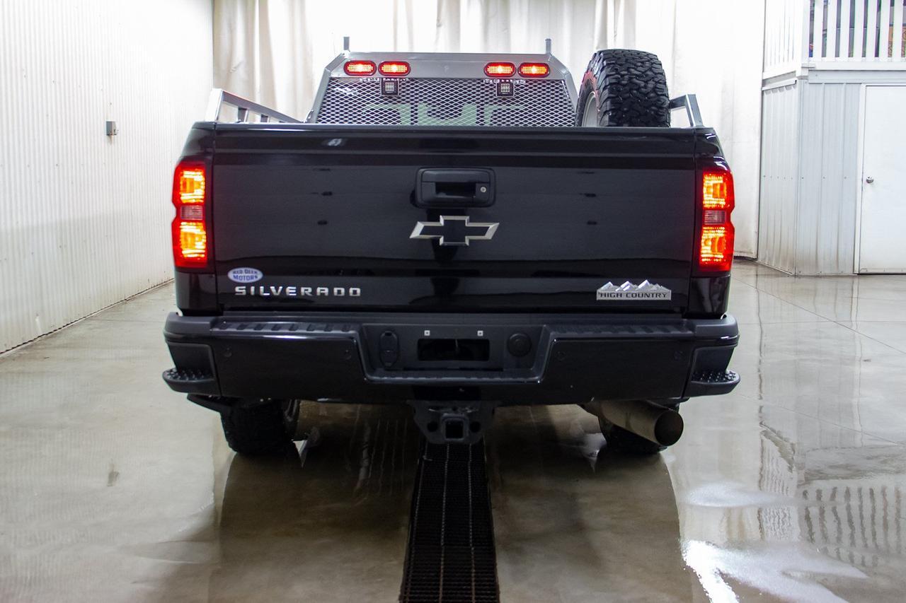 2015 Chevrolet Silverado 3500HD 4x4 Crew Cab High Country LWB Diesel Red Deer AB