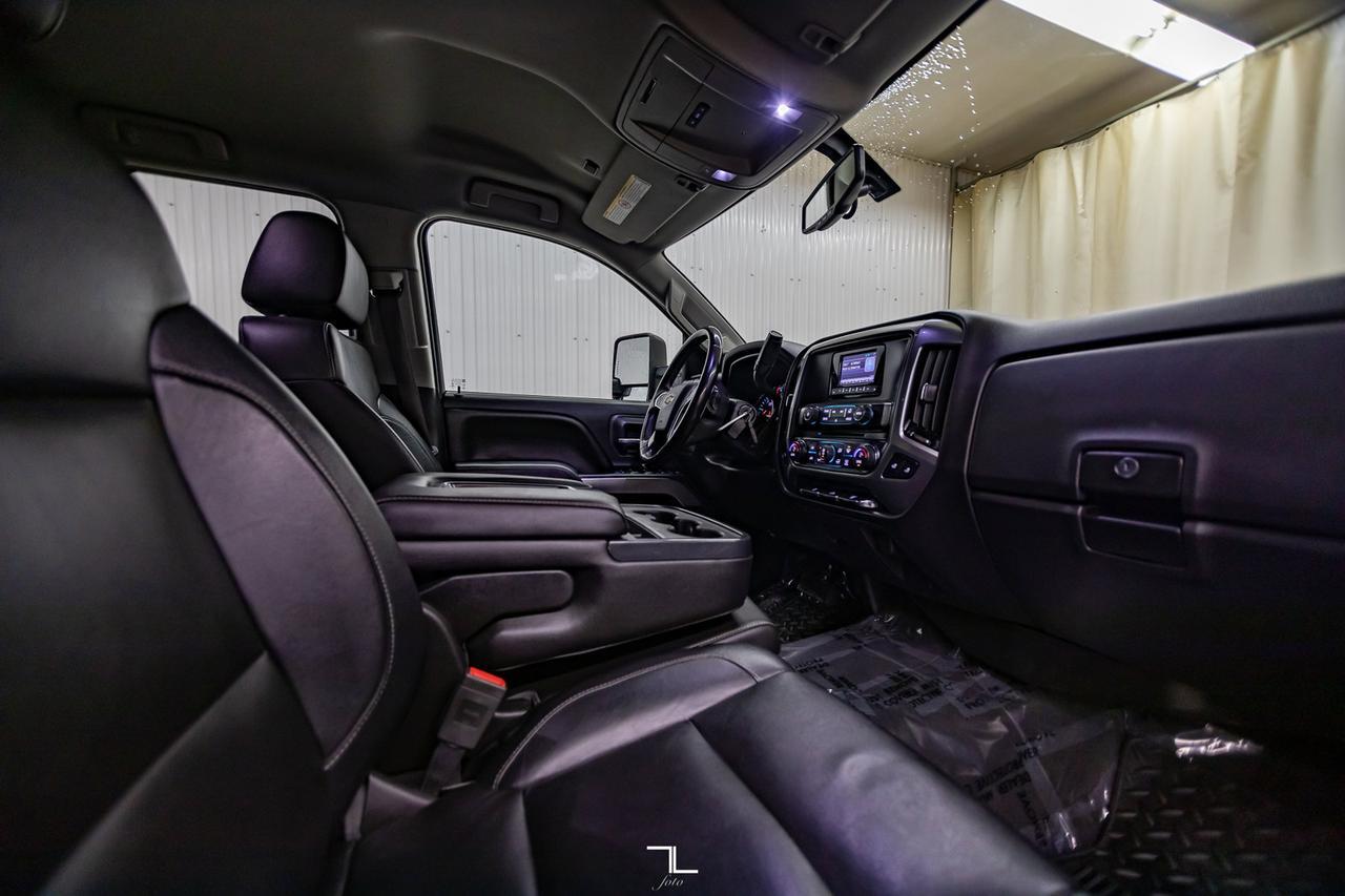 2015 Chevrolet Silverado 3500HD 4x4 Crew Cab LT Diesel Leather BCam Red Deer AB