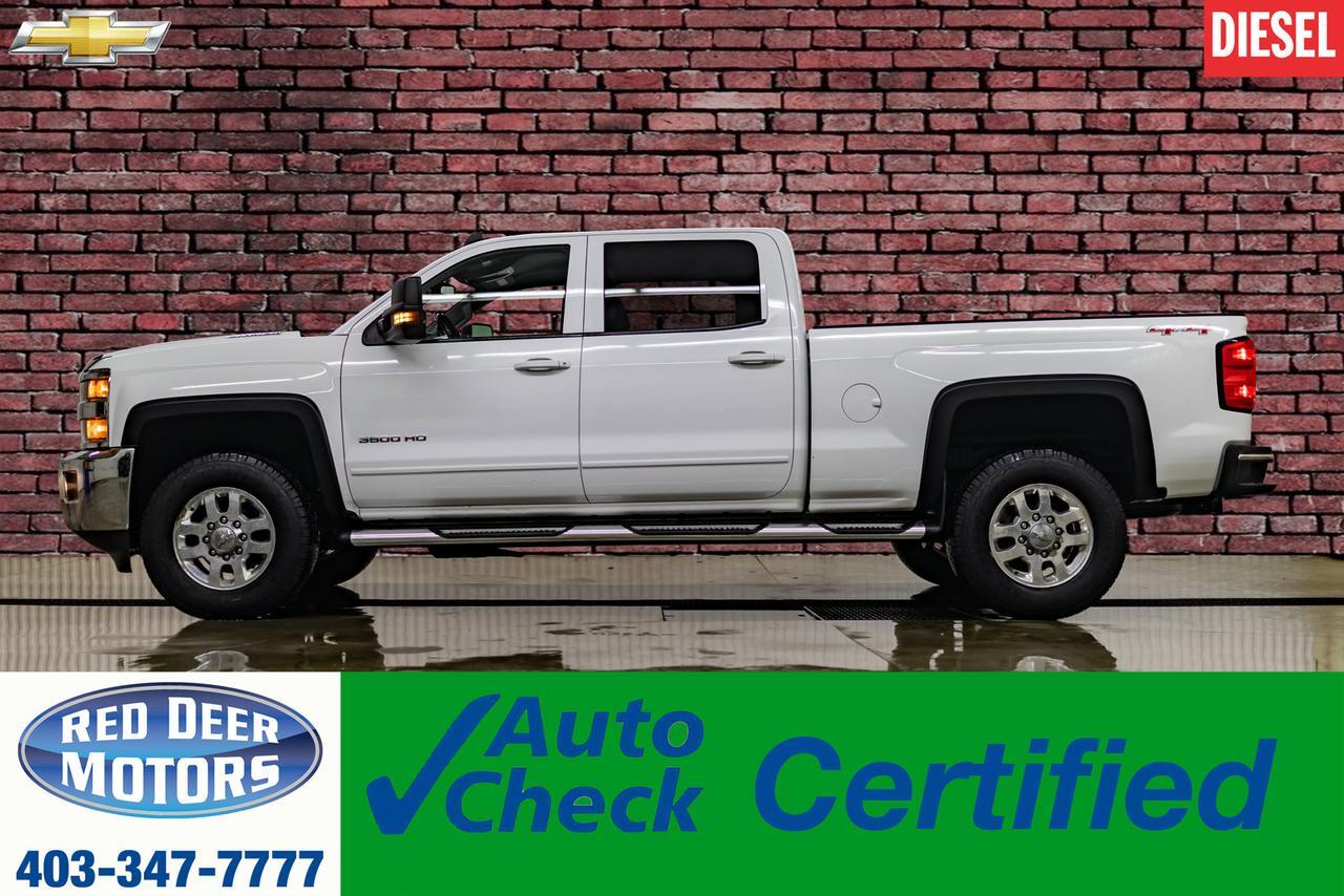 2015 Chevrolet Silverado 3500HD 4x4 Crew Cab LT Diesel Leather BCam