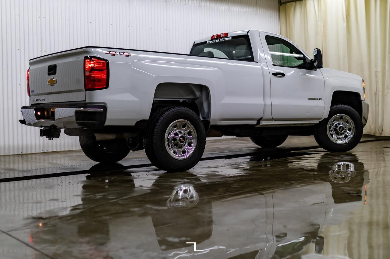 2015 Chevrolet Silverado 3500HD 4x4 Reg Cab WT Longbox Red Deer AB