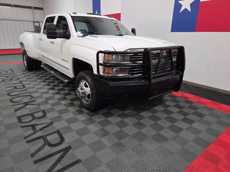 2015 Chevrolet Silverado 3500HD LTZ 4WD Dually 6.6L Duramax Diesel GPS Camera TV DVD FREE WARRANTY Arlington TX
