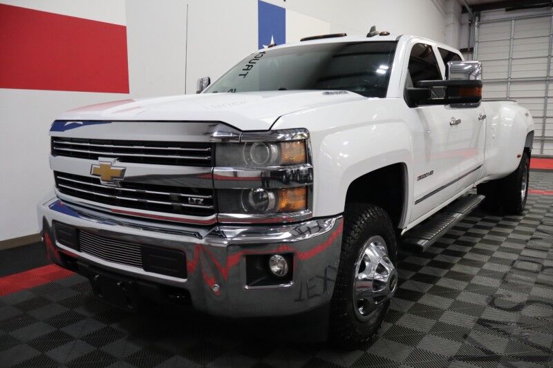 2015 Chevrolet Silverado 3500HD LTZ Dually 4WD 6.6L Diesel Camera Sunroof FREE WARRANTY