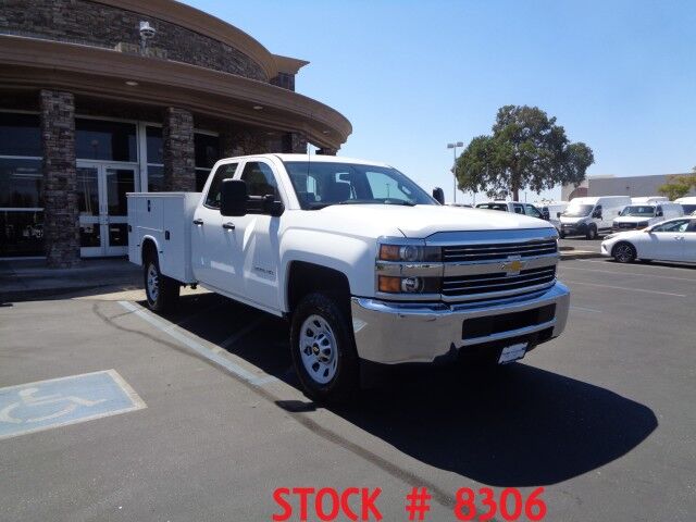 2015 Chevrolet Silverado 3500HD Utility ~ Double Cab ~ Only 26K Miles! Rocklin CA