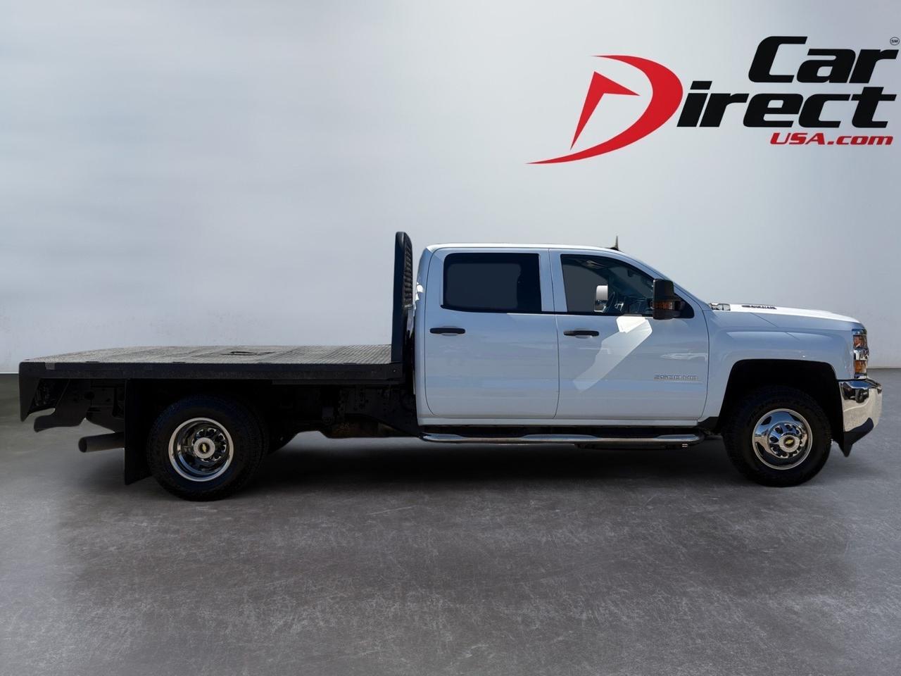 2015 Chevrolet Silverado 3500HD Work Truck, DURAMAX TURBO DIESEL, 5TH WHEEL KNAPHEIDE FLAT BED DUALLY, RUNNING BOARDS, TOW PACKAGE, POWER MIRRORS WITH TURN SIGNAL INDICATORS, BLUETOOTH, REMOTE START, LOW MILES, CLEAN CARFAX, GET TO WORK IN THIS 3500!! Virginia Beach VA
