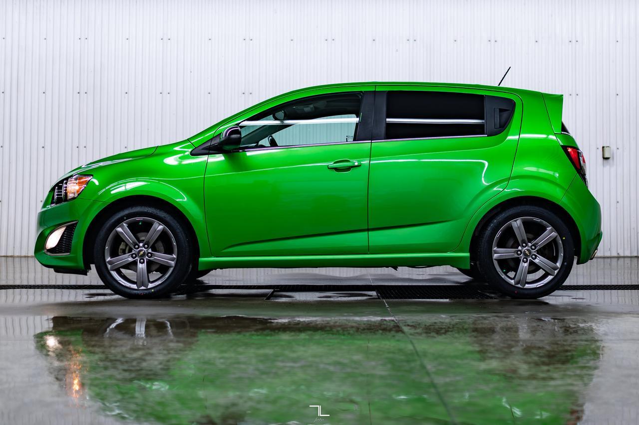 2015 Chevrolet Sonic RS Hatchback Leather Roof BCam Red Deer AB