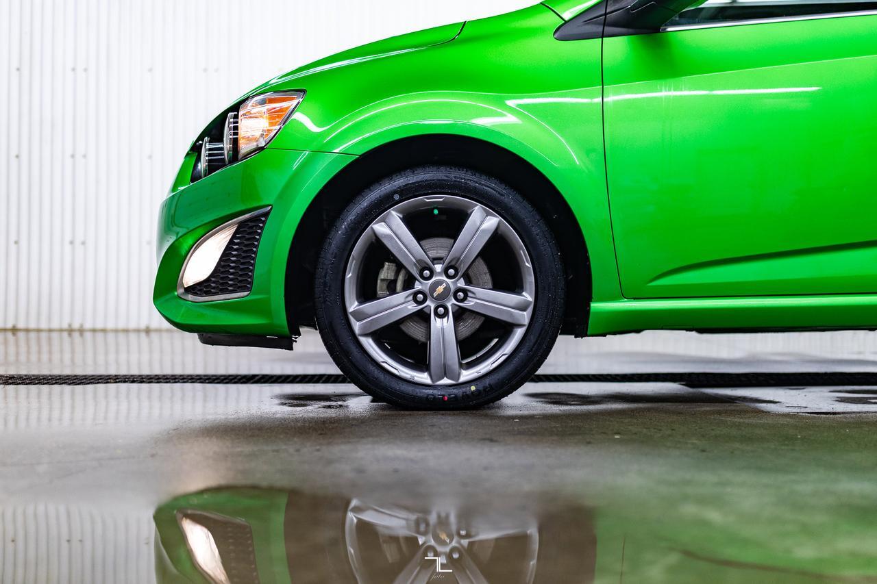 2015 Chevrolet Sonic RS Hatchback Leather Roof BCam Red Deer AB