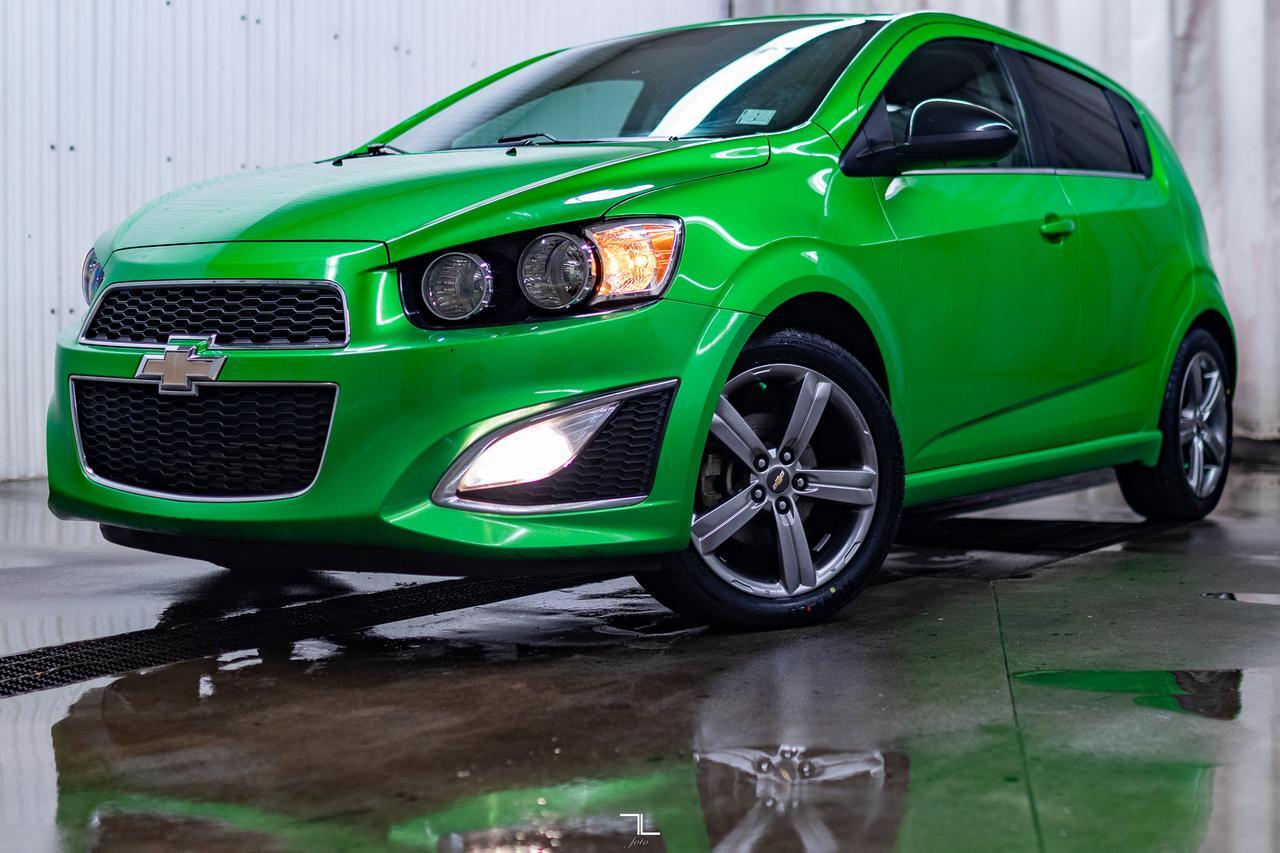 2015 Chevrolet Sonic RS Hatchback Leather Roof BCam Red Deer AB