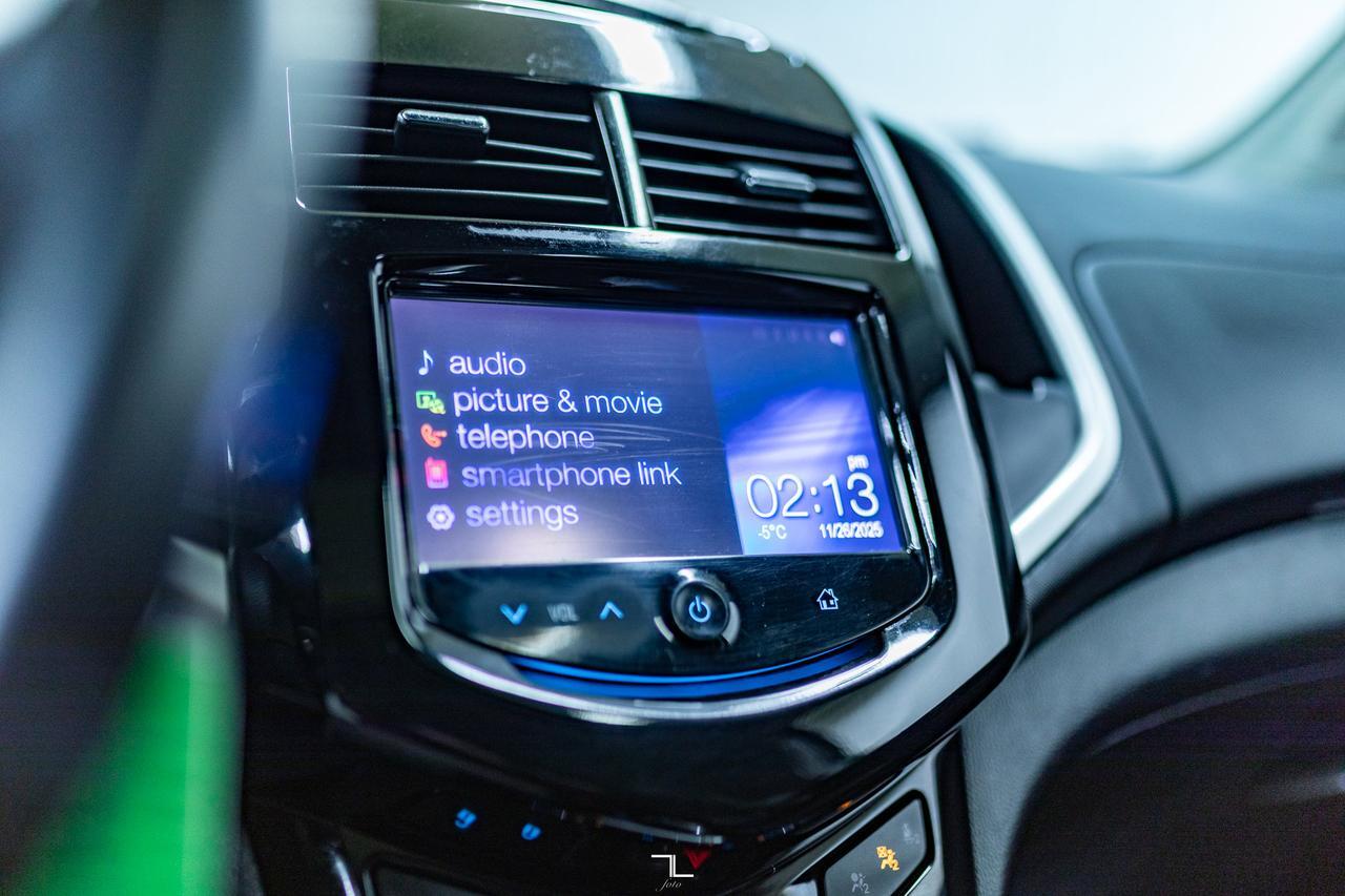 2015 Chevrolet Sonic RS Hatchback Leather Roof BCam Red Deer AB