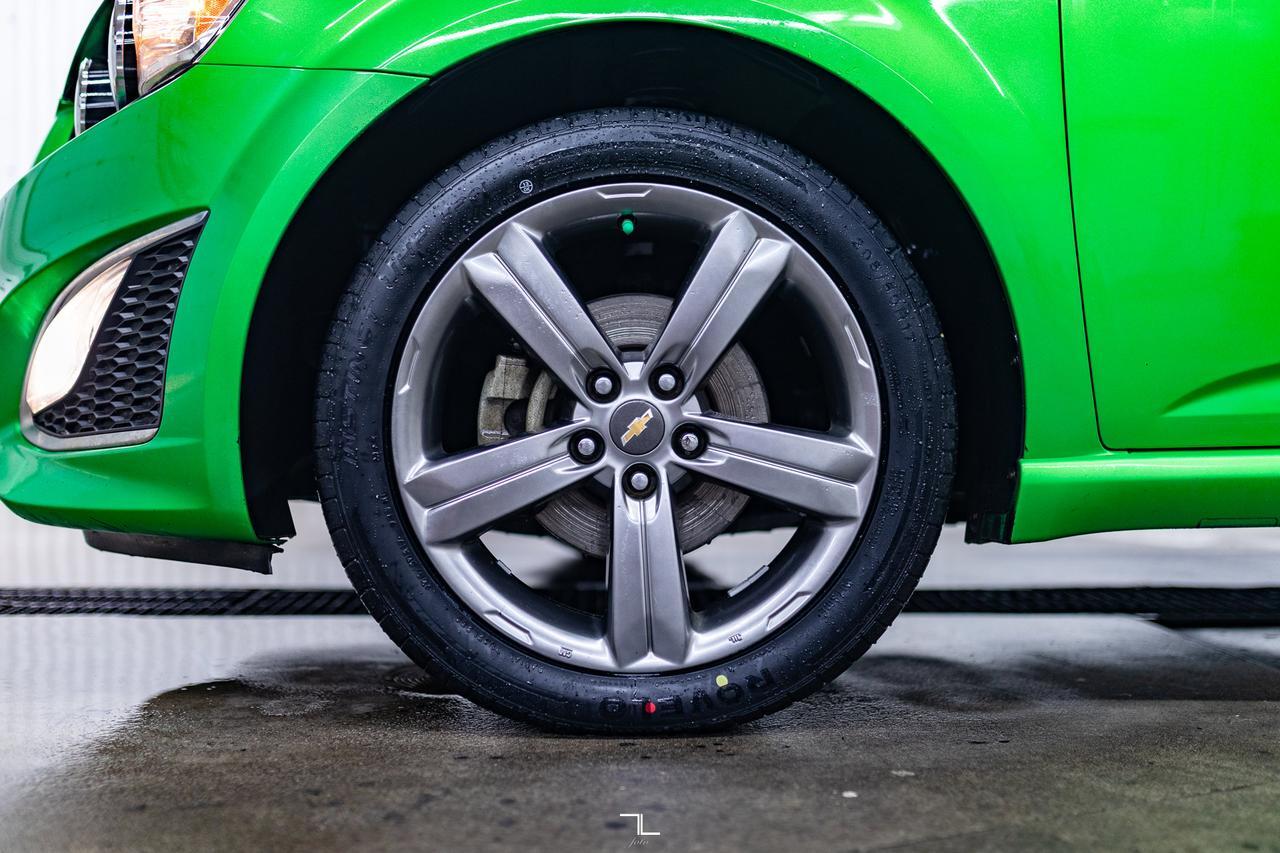 2015 Chevrolet Sonic RS Hatchback Leather Roof BCam Red Deer AB