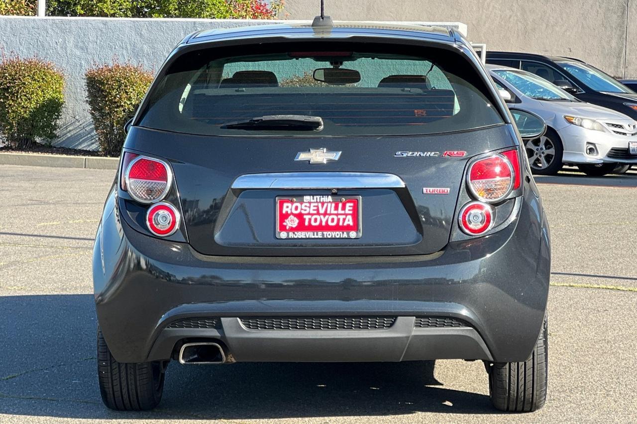 2015 Chevrolet Sonic RS Roseville CA