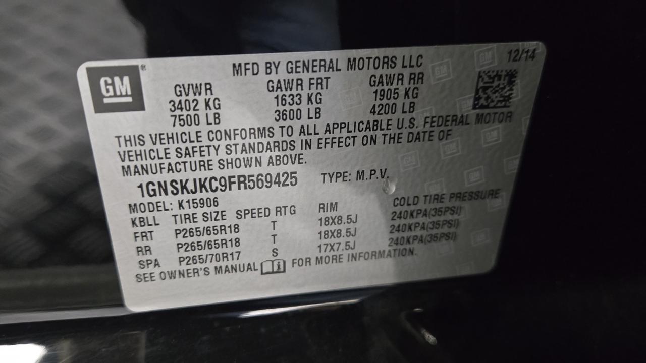 2015 Chevrolet Suburban LT Jersey City NJ