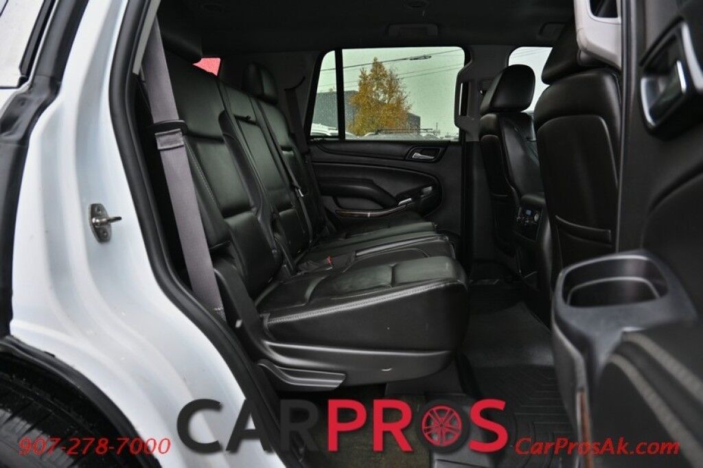 2015 Chevrolet Tahoe LT - 4WD - 5.3L V8 - Lowered - Auto Start - Power & Heated Leather Seats - Bose Premium Sound - Navigation - Backup Camera - Bluetooth - Forward Collision Alert - Lane Departure Warning - 3rd Row - Seats 8 - Tow Pkg Anchorage AK