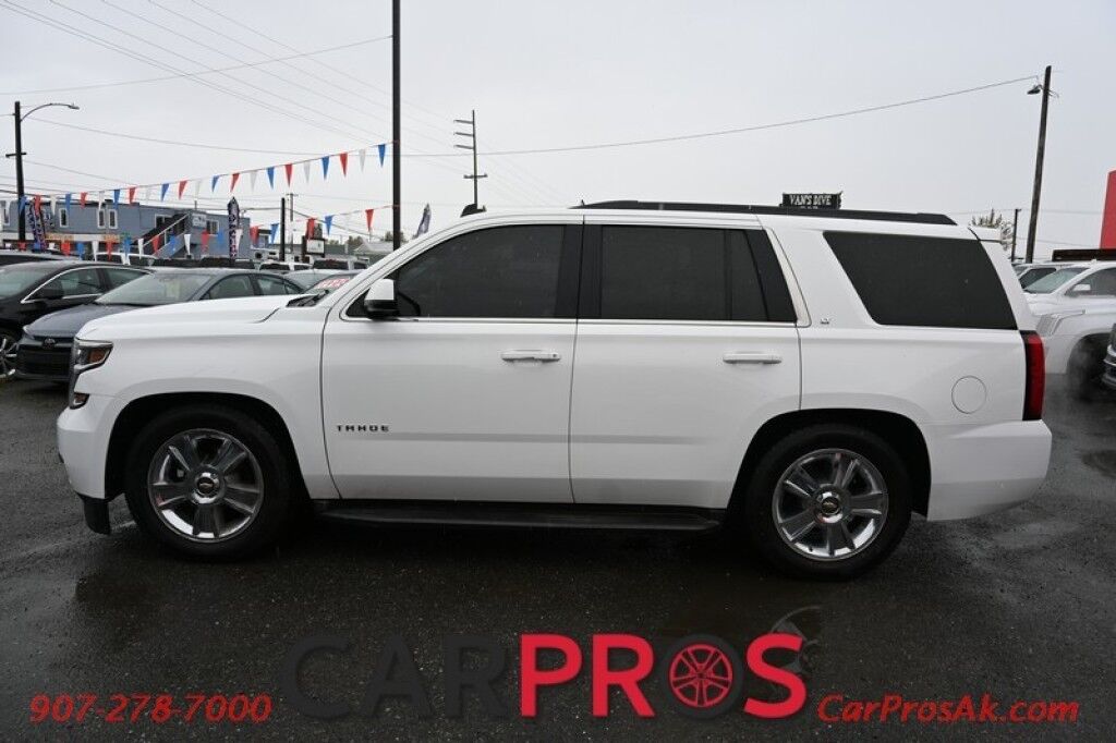 2015 Chevrolet Tahoe LT - 4WD - 5.3L V8 - Lowered - Auto Start - Power & Heated Leather Seats - Bose Premium Sound - Navigation - Backup Camera - Bluetooth - Forward Collision Alert - Lane Departure Warning - 3rd Row - Seats 8 - Tow Pkg Anchorage AK