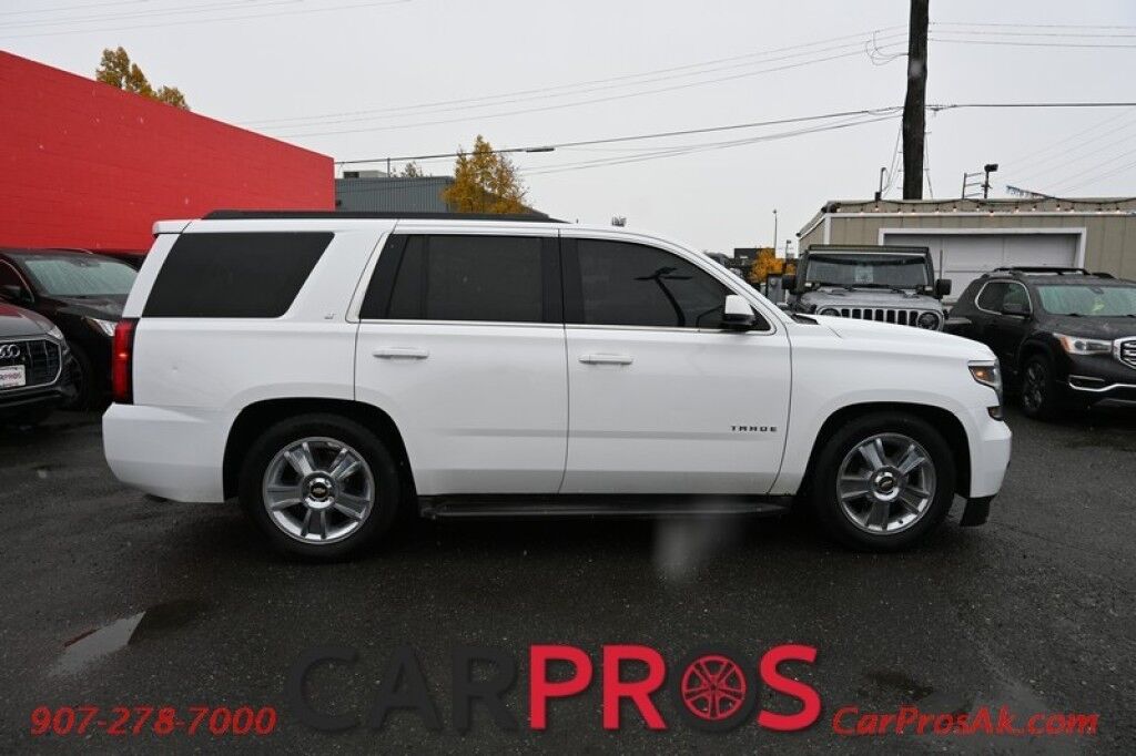 2015 Chevrolet Tahoe LT - 4WD - 5.3L V8 - Lowered - Auto Start - Power & Heated Leather Seats - Bose Premium Sound - Navigation - Backup Camera - Bluetooth - Forward Collision Alert - Lane Departure Warning - 3rd Row - Seats 8 - Tow Pkg Anchorage AK